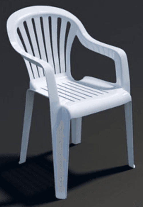 Anonymous monobloc chair